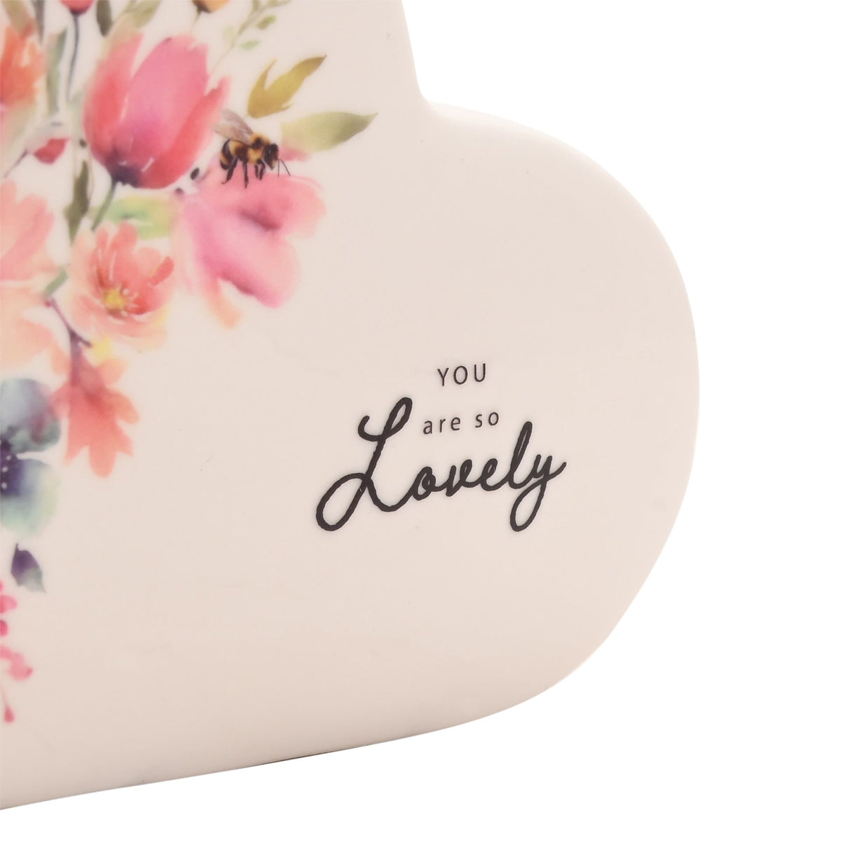 The Cottage Garden Ceramic Heart - Lovely