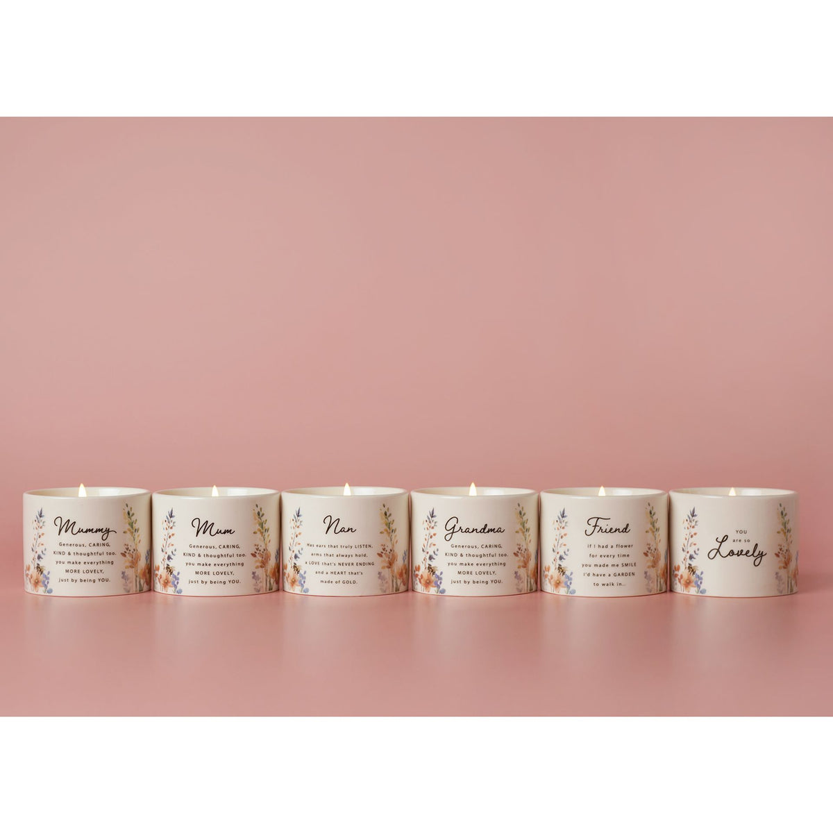 The Cottage Garden Ceramic Candle 100g - Mum