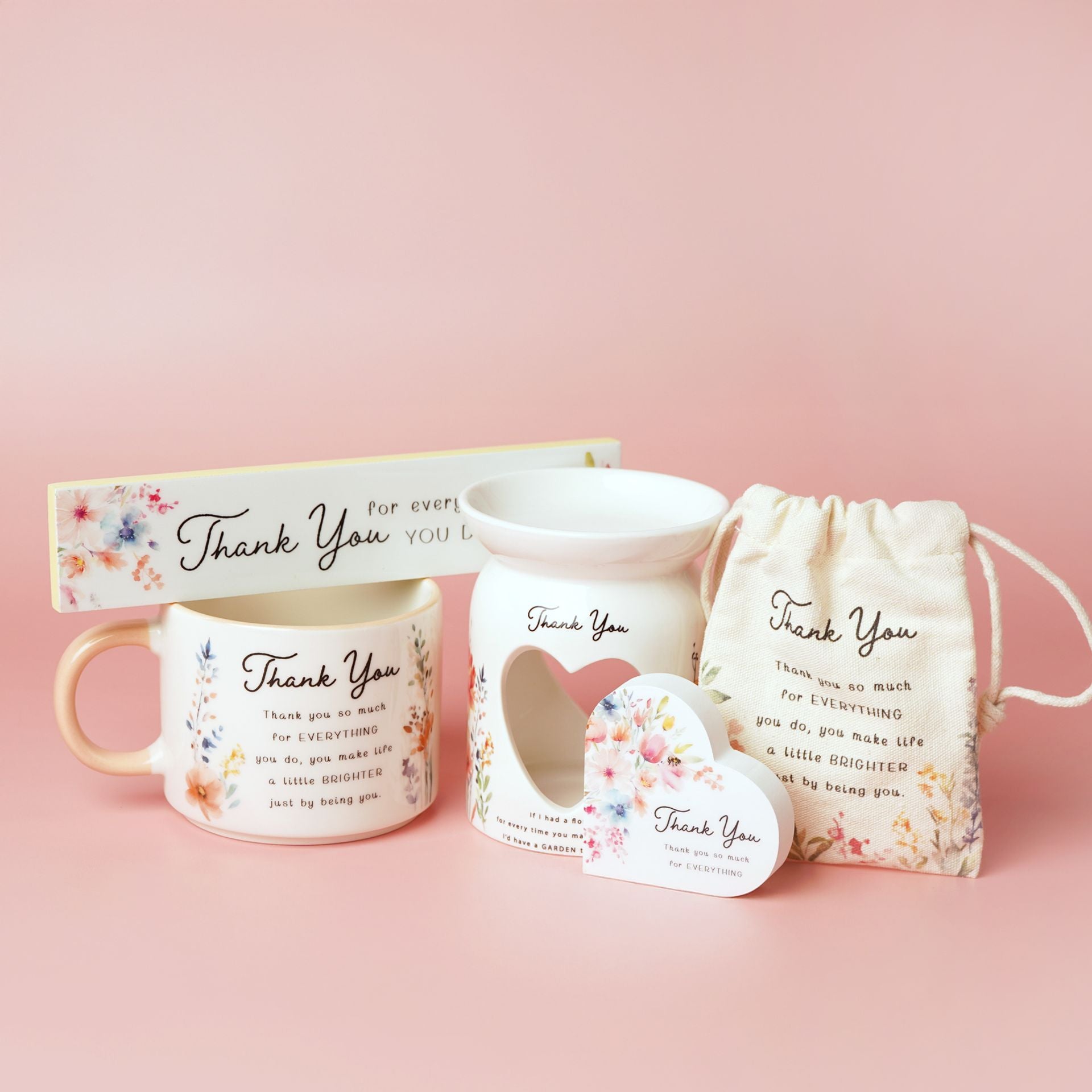 The Cottage Garden Wax Melt Burner - Thank You