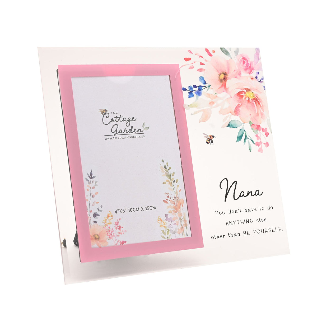 The Cottage Garden Glass Photo Frame - Nana