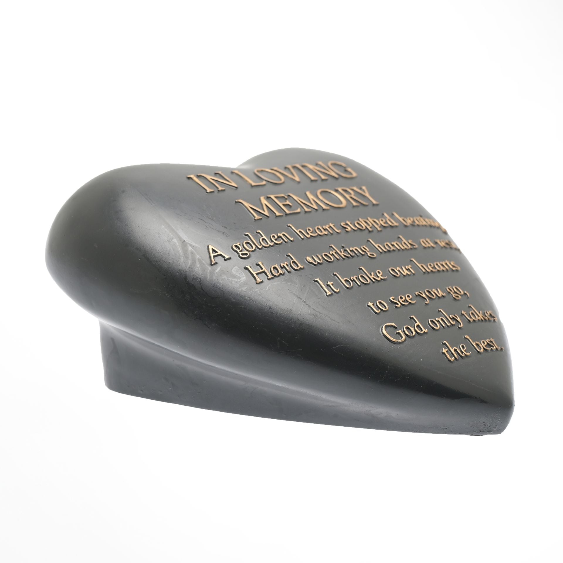 Thoughts Of You Graveside Heart Plaque -  In Loving Memory