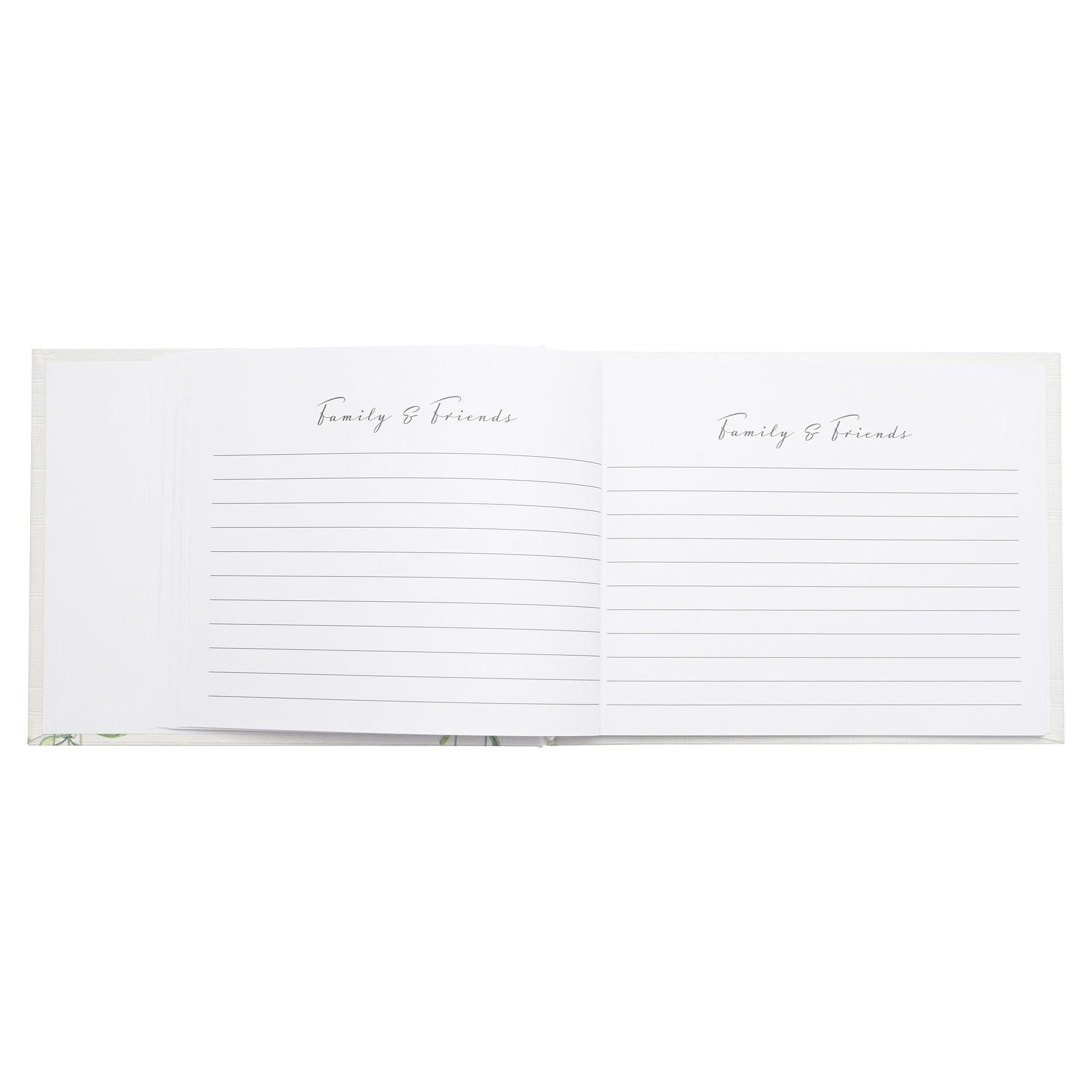 Thoughts Of You Book of Condolence  "In Loving Memory"