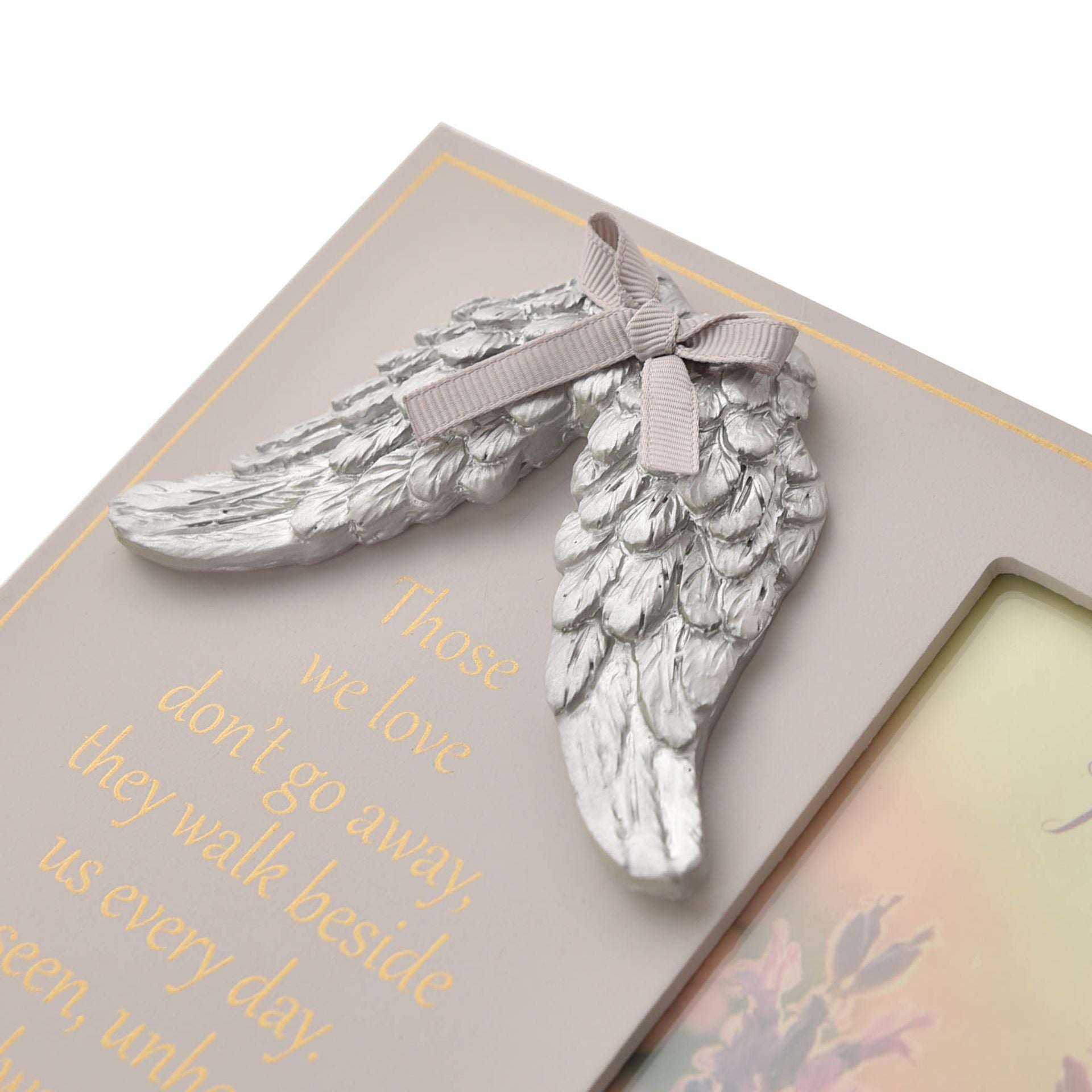 Thoughts of You Angel Wings Photo Frame 4" x 6"