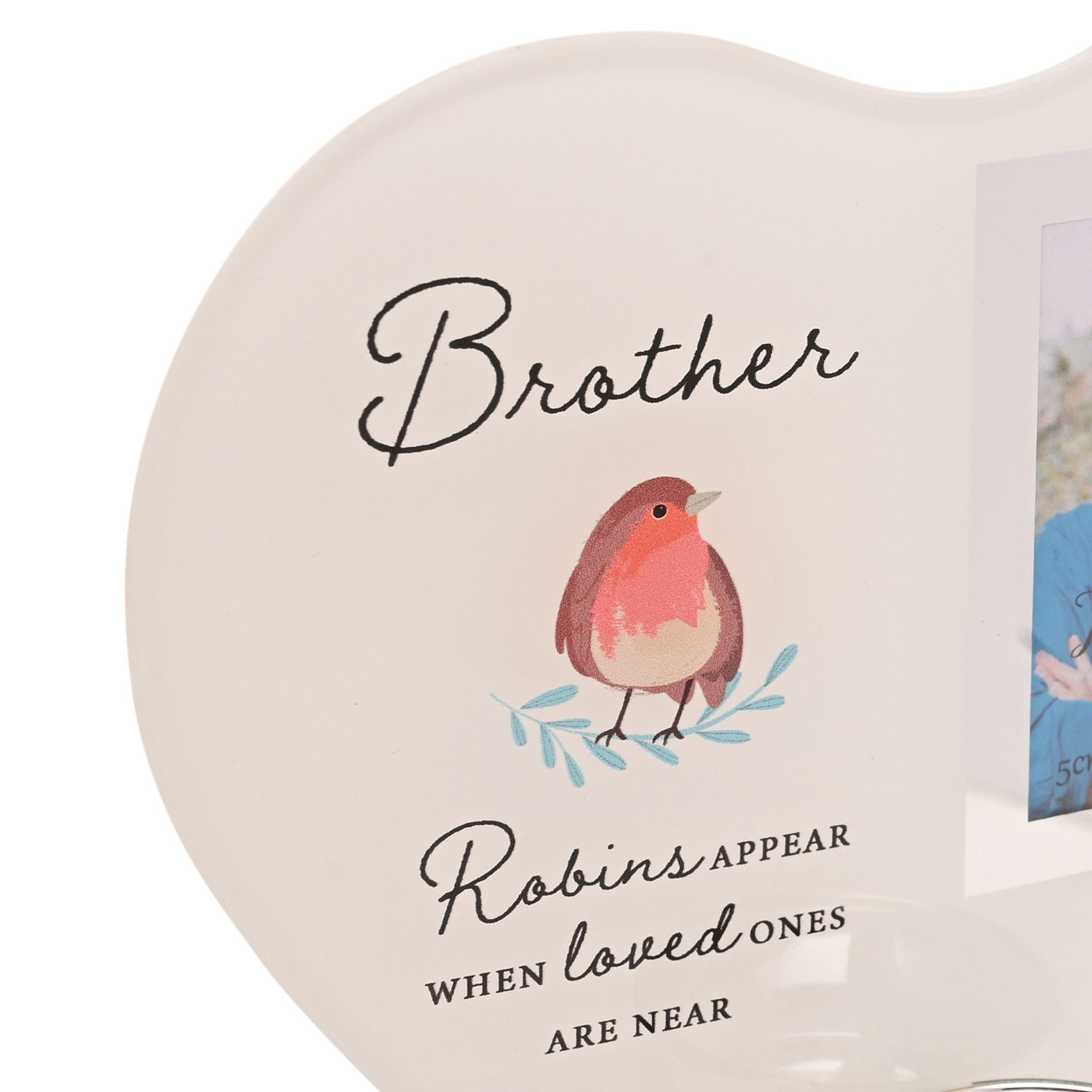 Thoughts of You Tea Light Holder with Photo - Brother