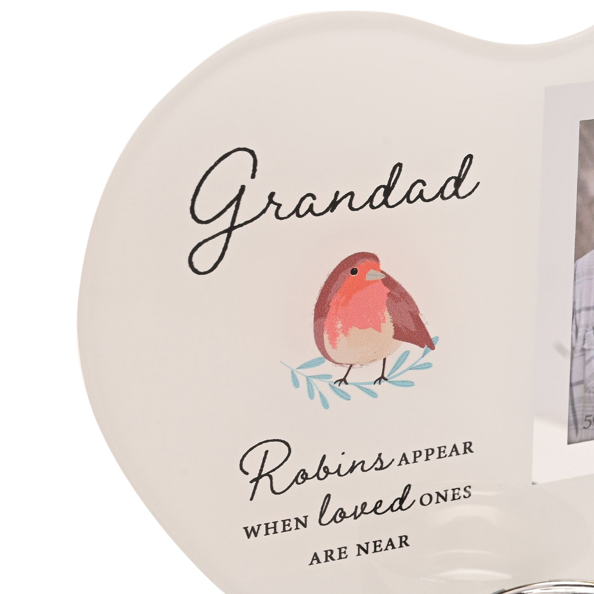 Thoughts of You Tea Light Holder with Photo - Grandad