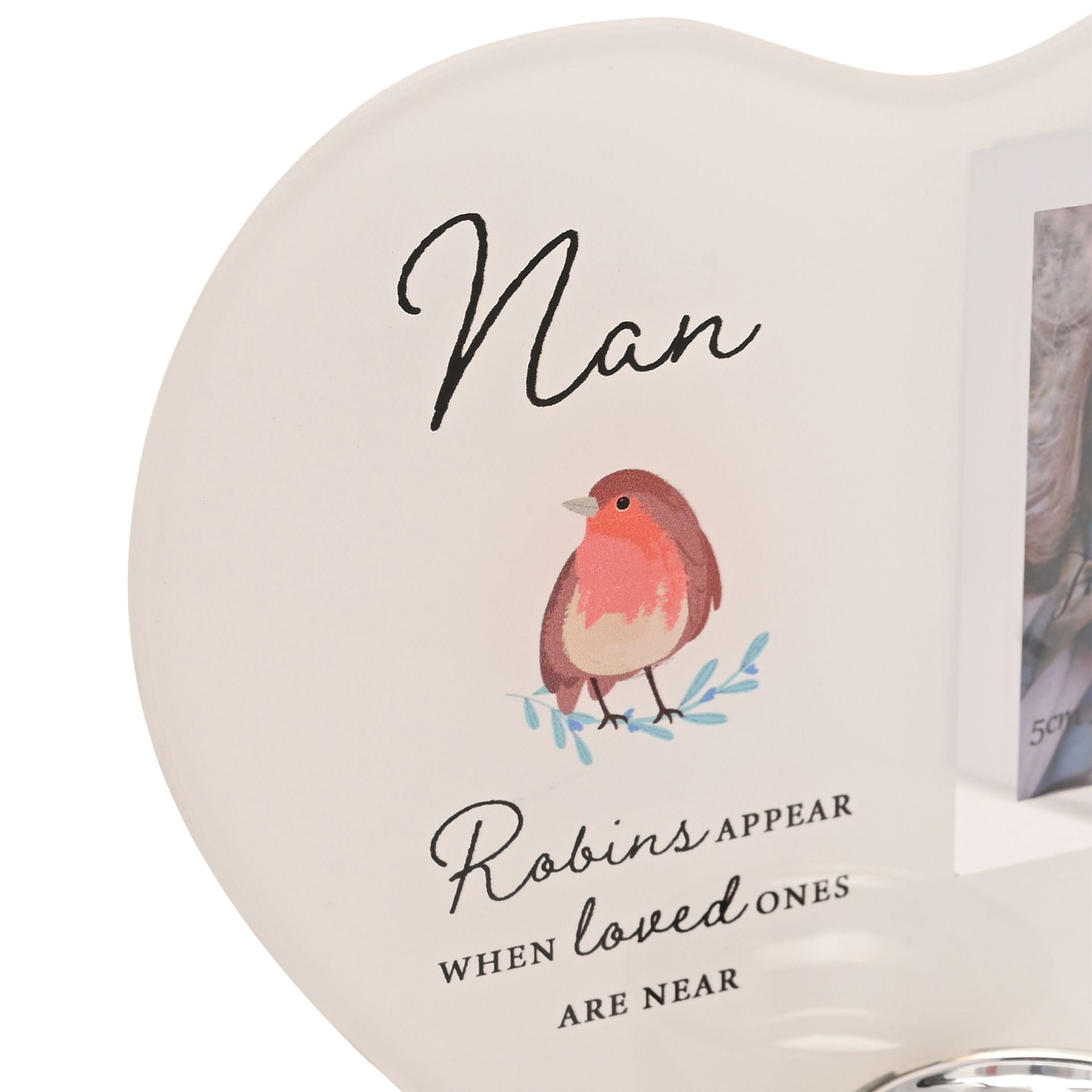 Thoughts of You Tea Light Holder with Photo - Nan