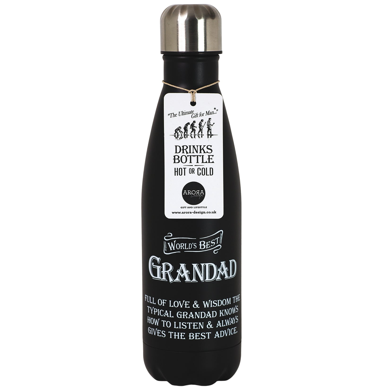 The Ultimate Gift For Man Drinks Bottle Grandad