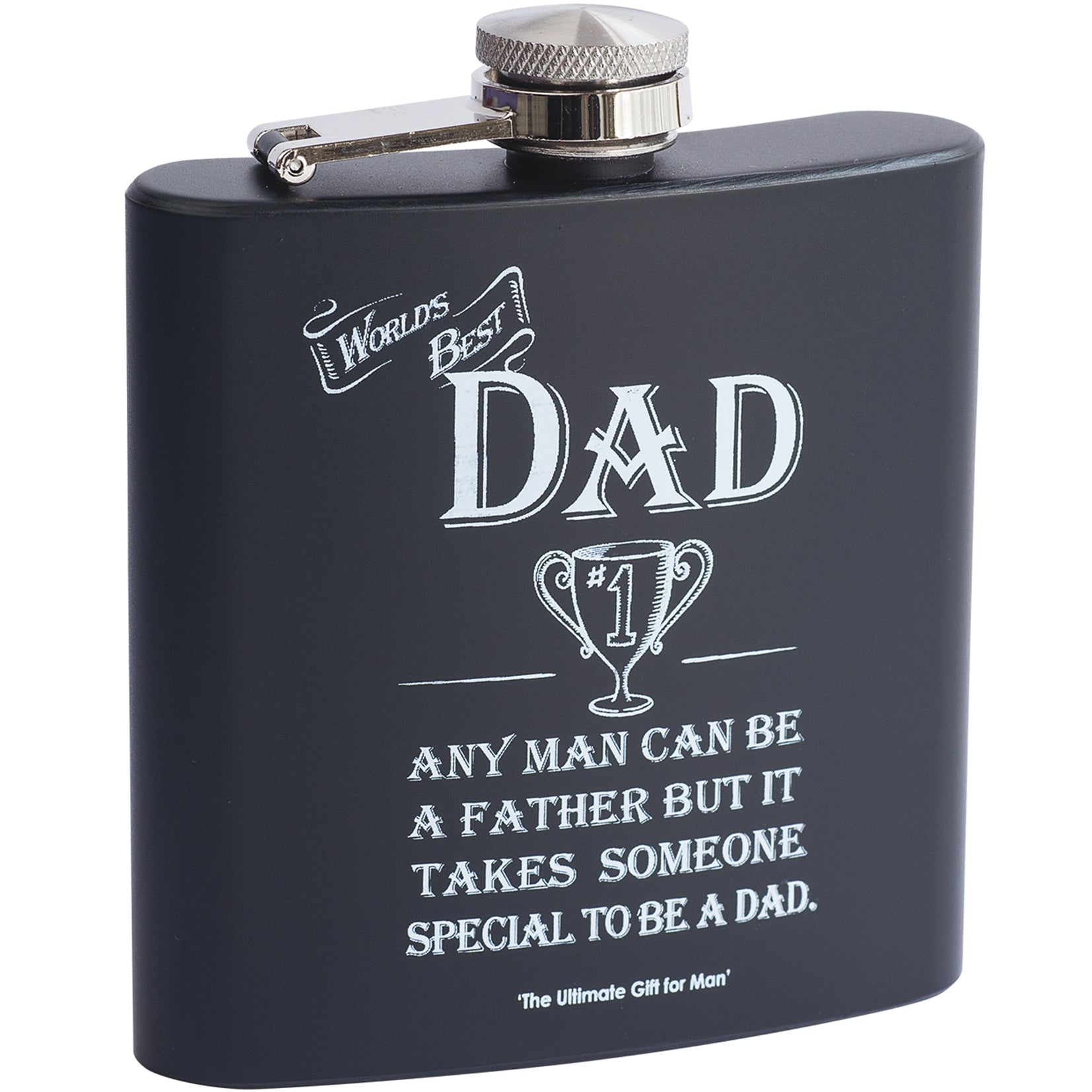 Ultimate Gift For Man Hip Flask Dad