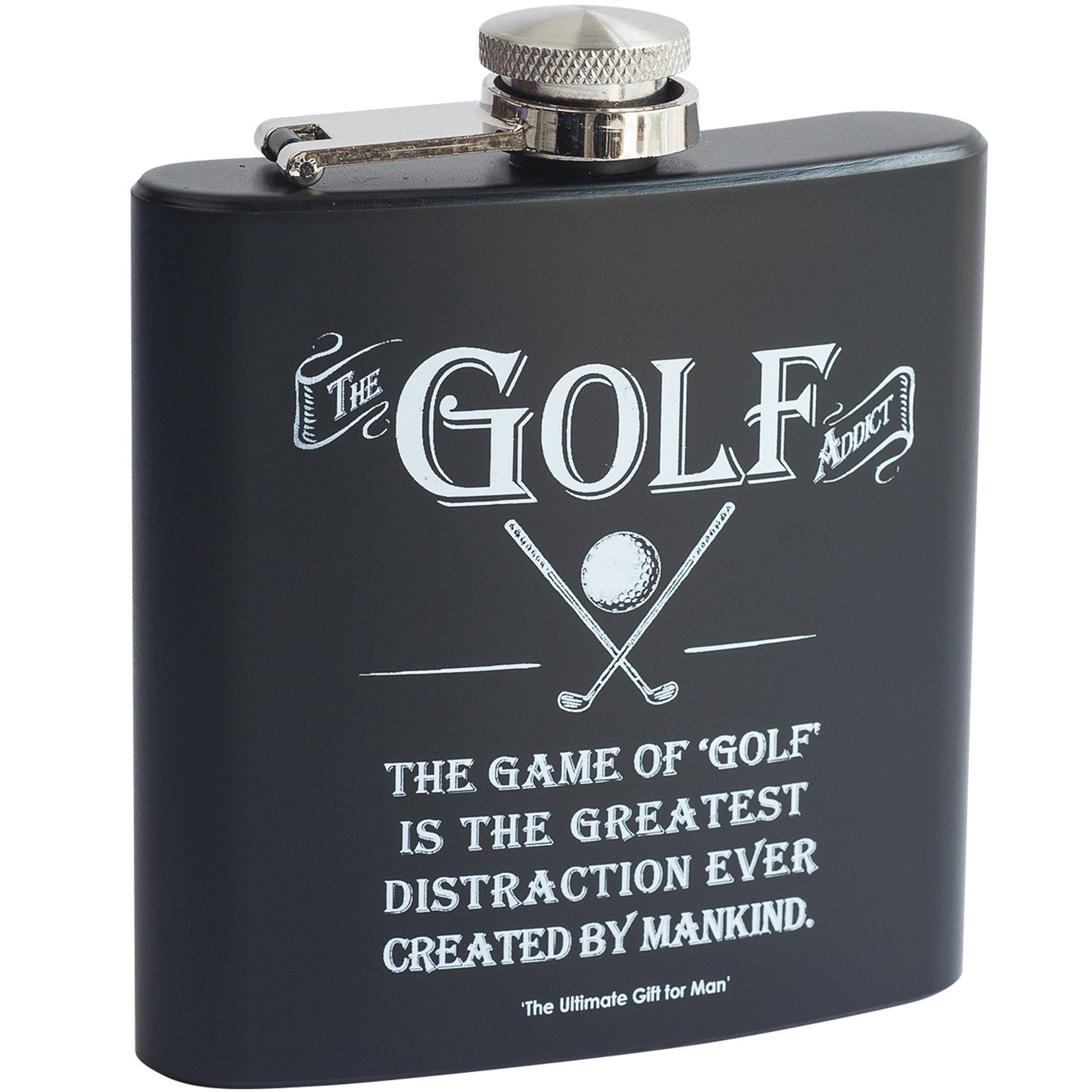Ultimate Gift For Man Hip Flask Golf