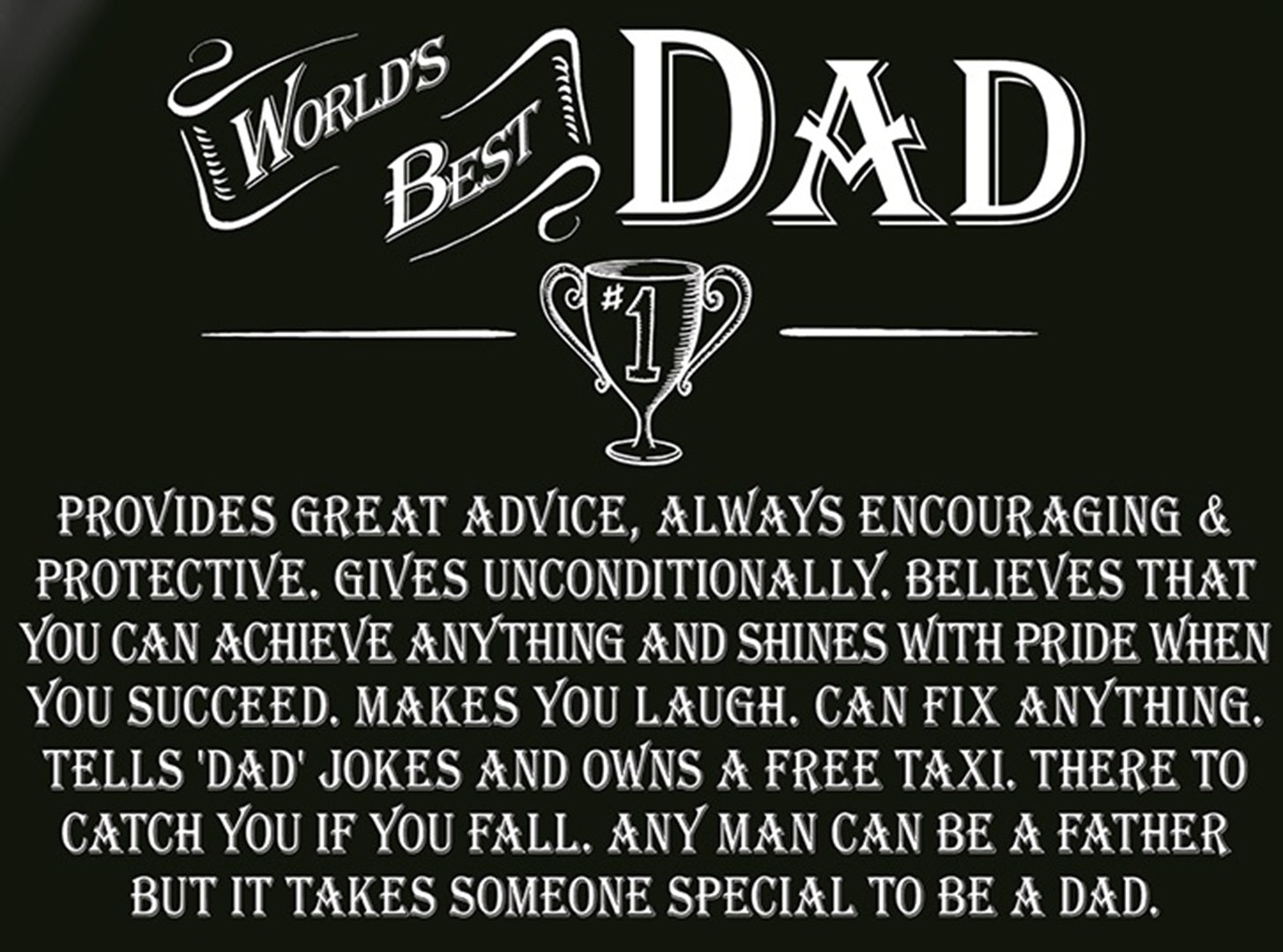 Ultimate Gift For Man Lap Tray Dad