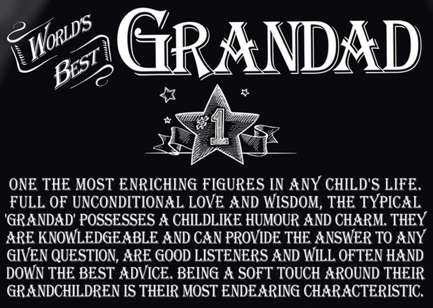 Ultimate Gift For Man Lap Tray Grandad