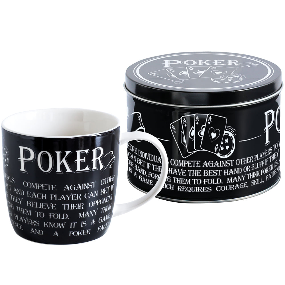 Ultimate Gift For Man Mug in Tin Poker