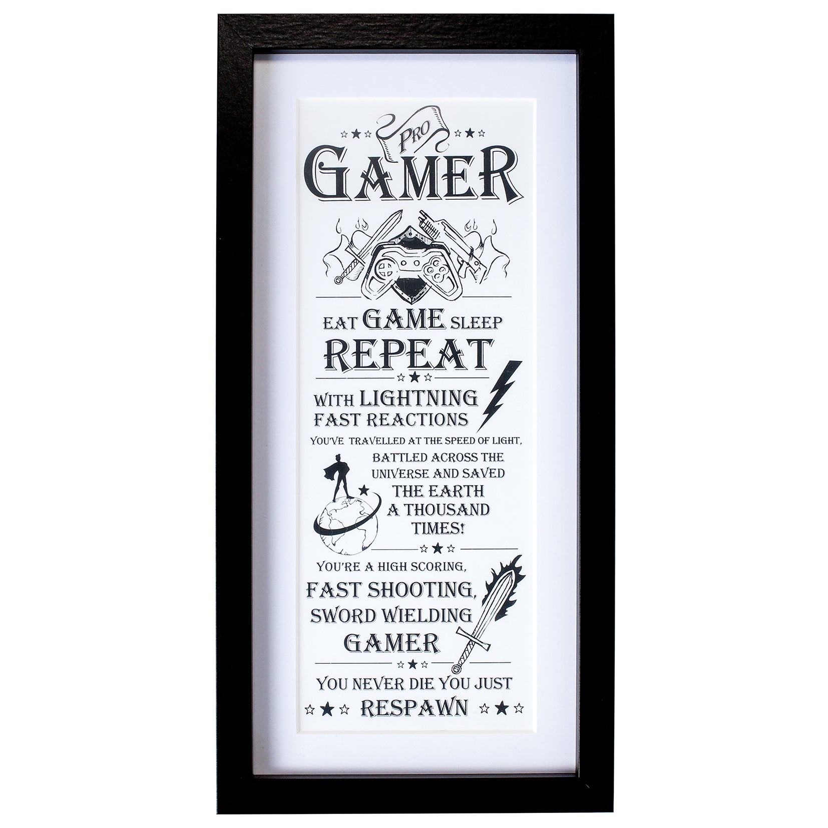 Ultimate Gift For Man Wall Art Gamer