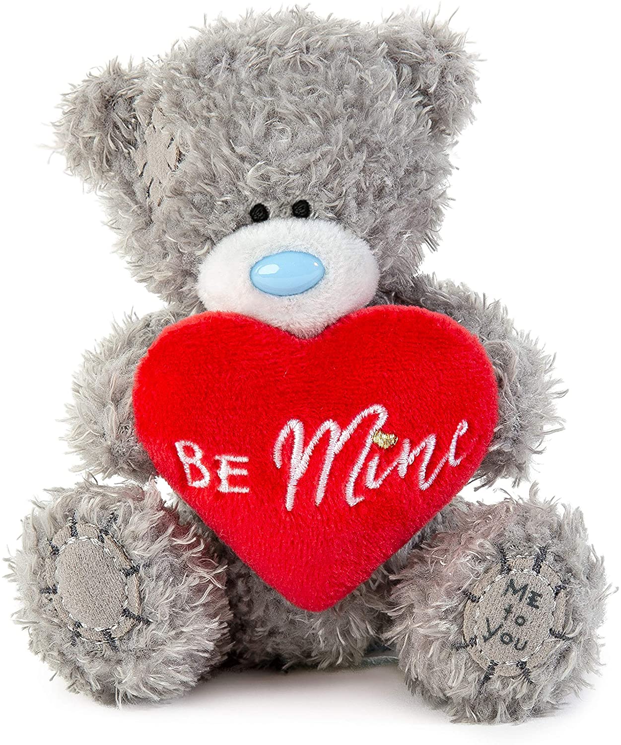 Tatty Teddy with 'Be Mine' Heart - Teddy Bear