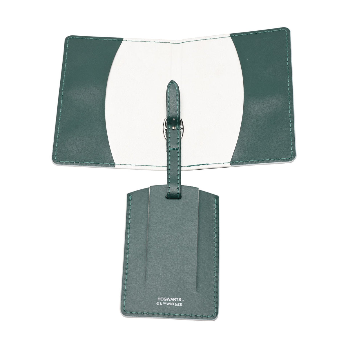 Warner Bros Harry Potter Alumni Passport Holder & Luggage Tag - Slytherin