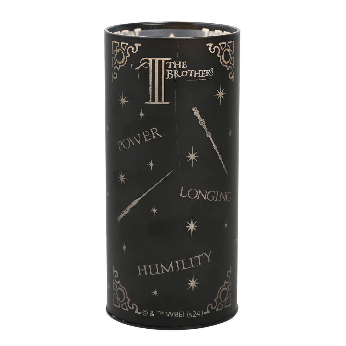 Warner Bros Harry Potter Dark Arts Light Up Tube - Deathly Hallows