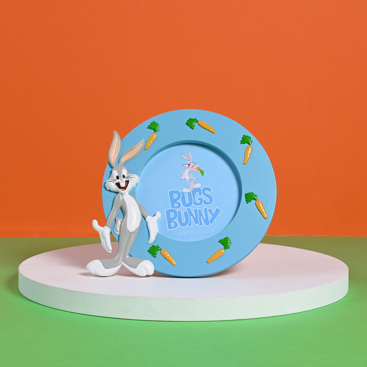 Warner Bros Looney Tunes Bugs Bunny Resin Photo Frame - 15cm
