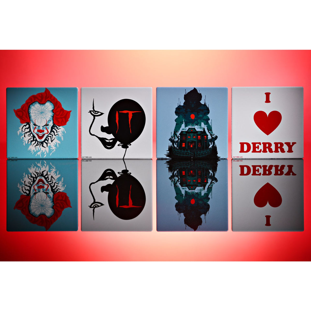 Warner Bros IT Coaster - I Heart Derry