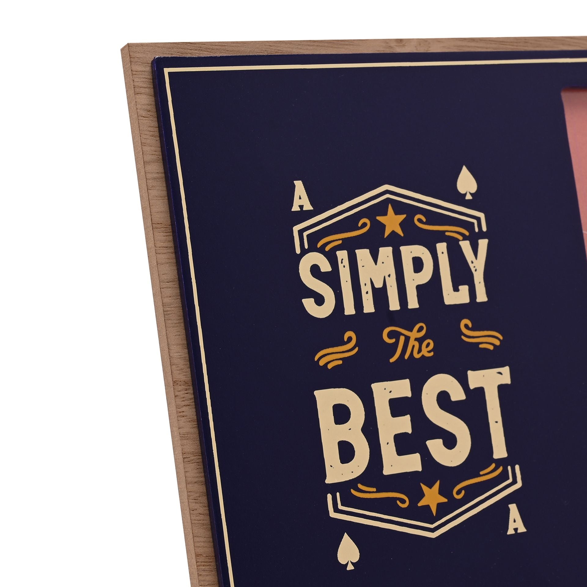 Well Crafted Photo Frame 4" x 6" - Simply The Best
