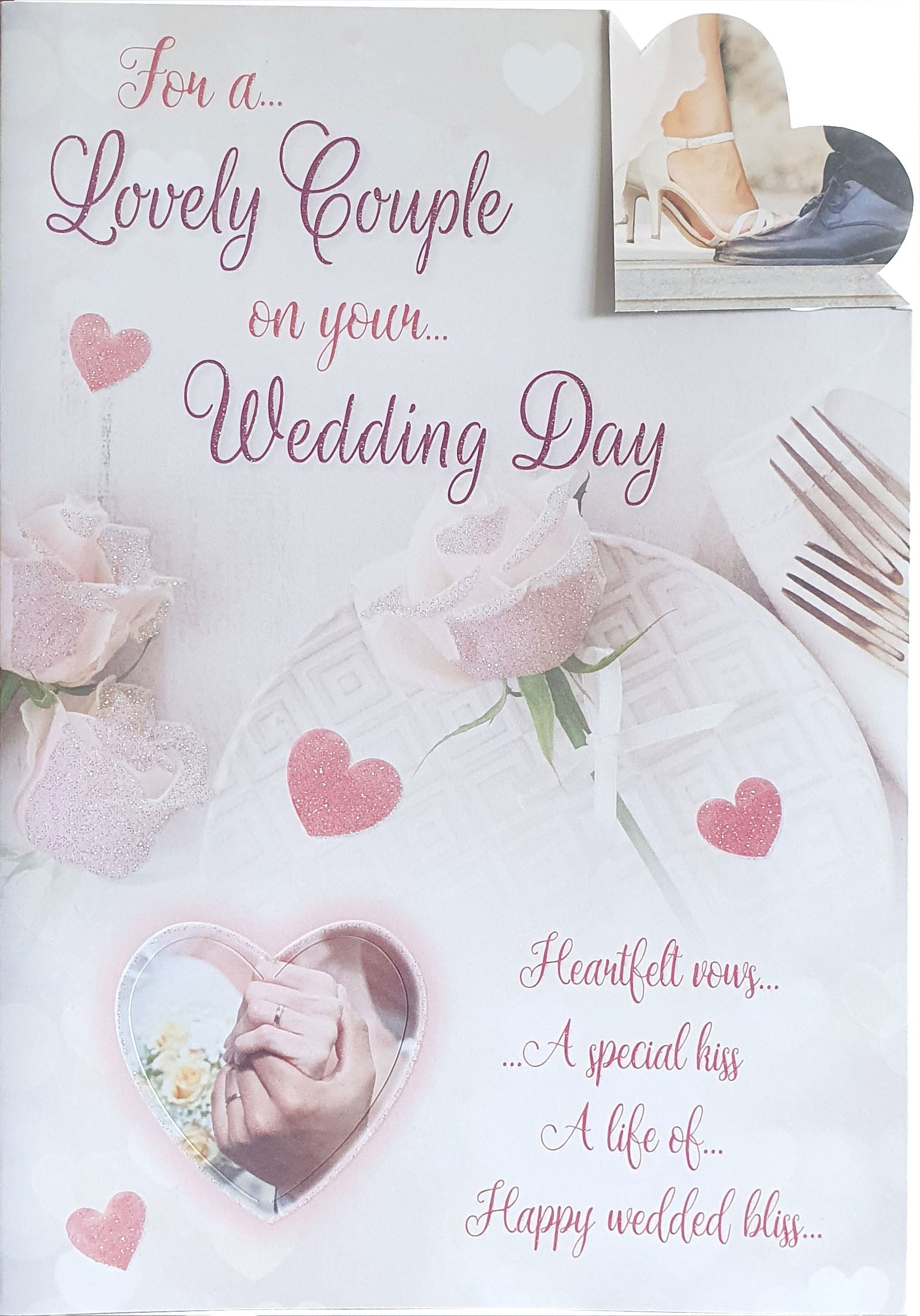 For a Lovely Couple Wedding Day Card
