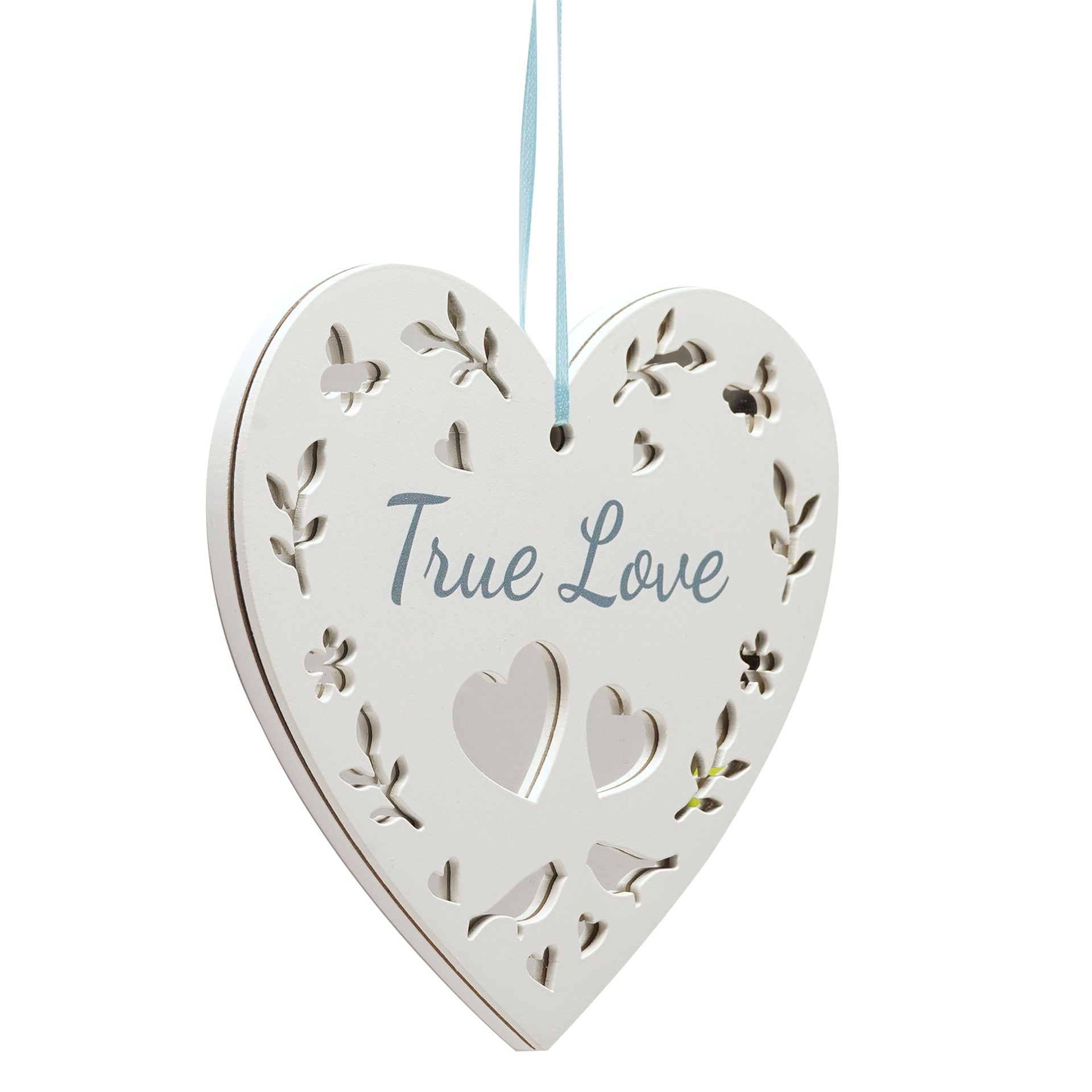 Always & Forever Hanging Heart - True Love