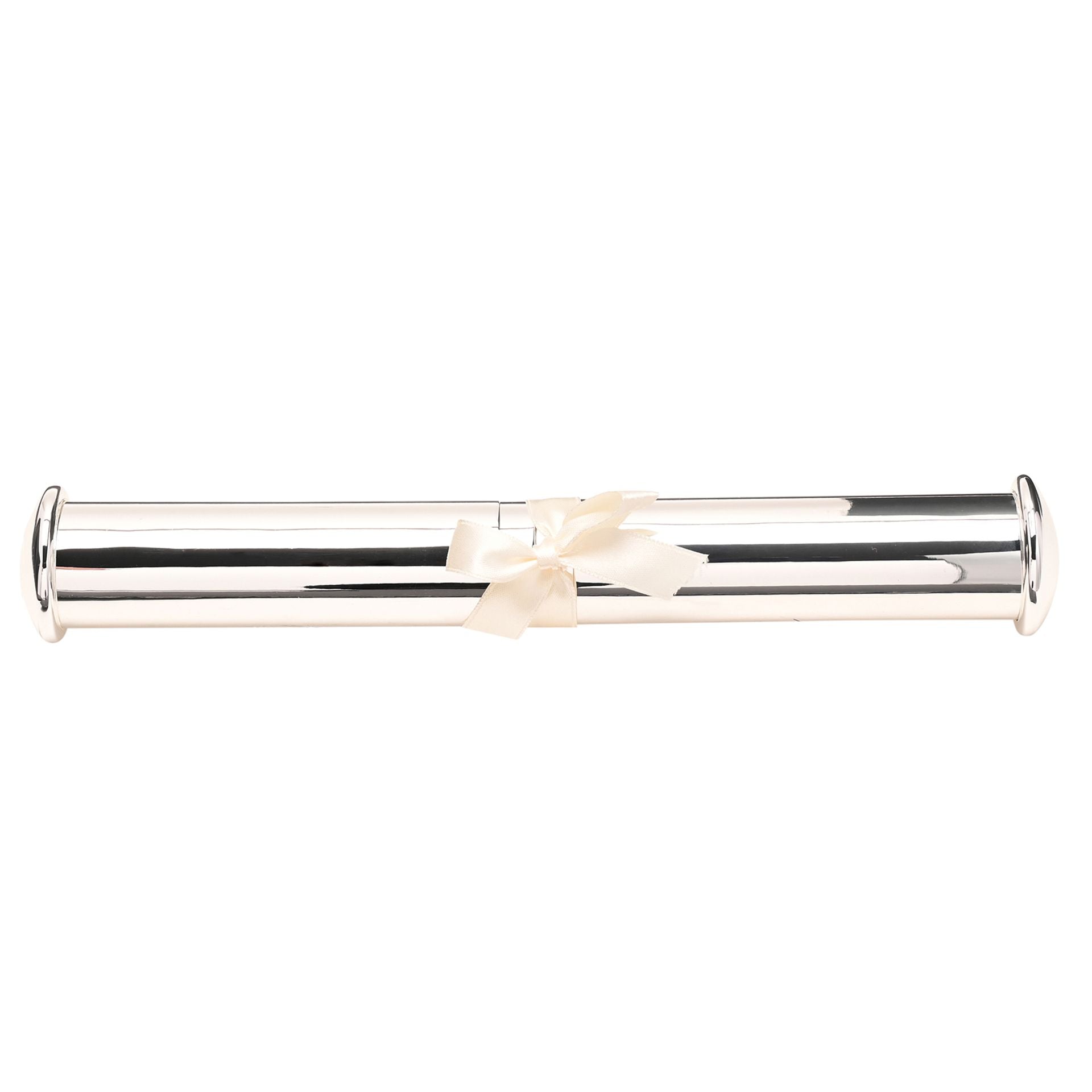 Amore Silver Plated Tube Shape Certificate Holder