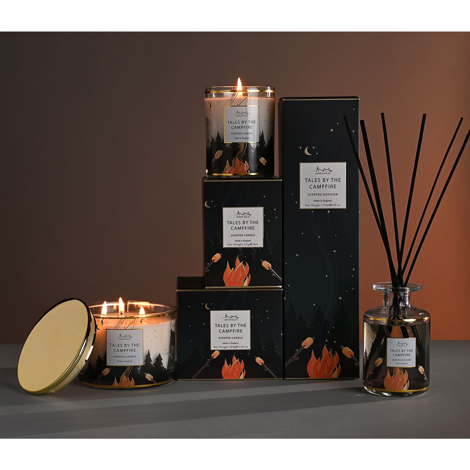 The London Wax Company Tales By The Campfire 1 Wick Candle 227g
