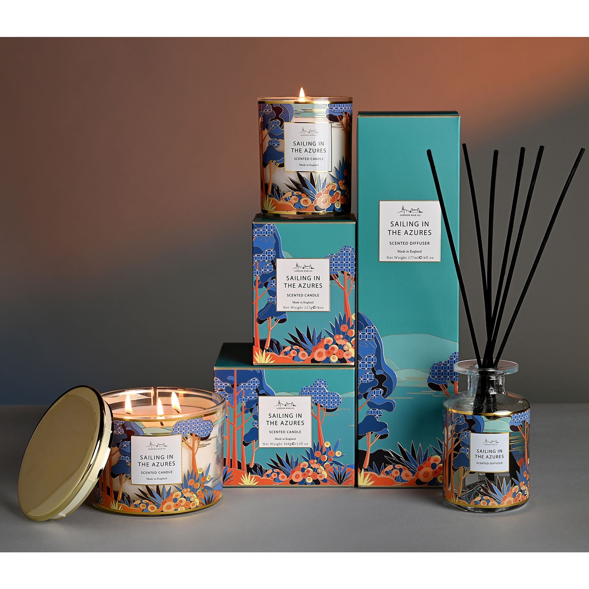 The London Wax CompanySailing in The Azures 1 Wick Candle 227g