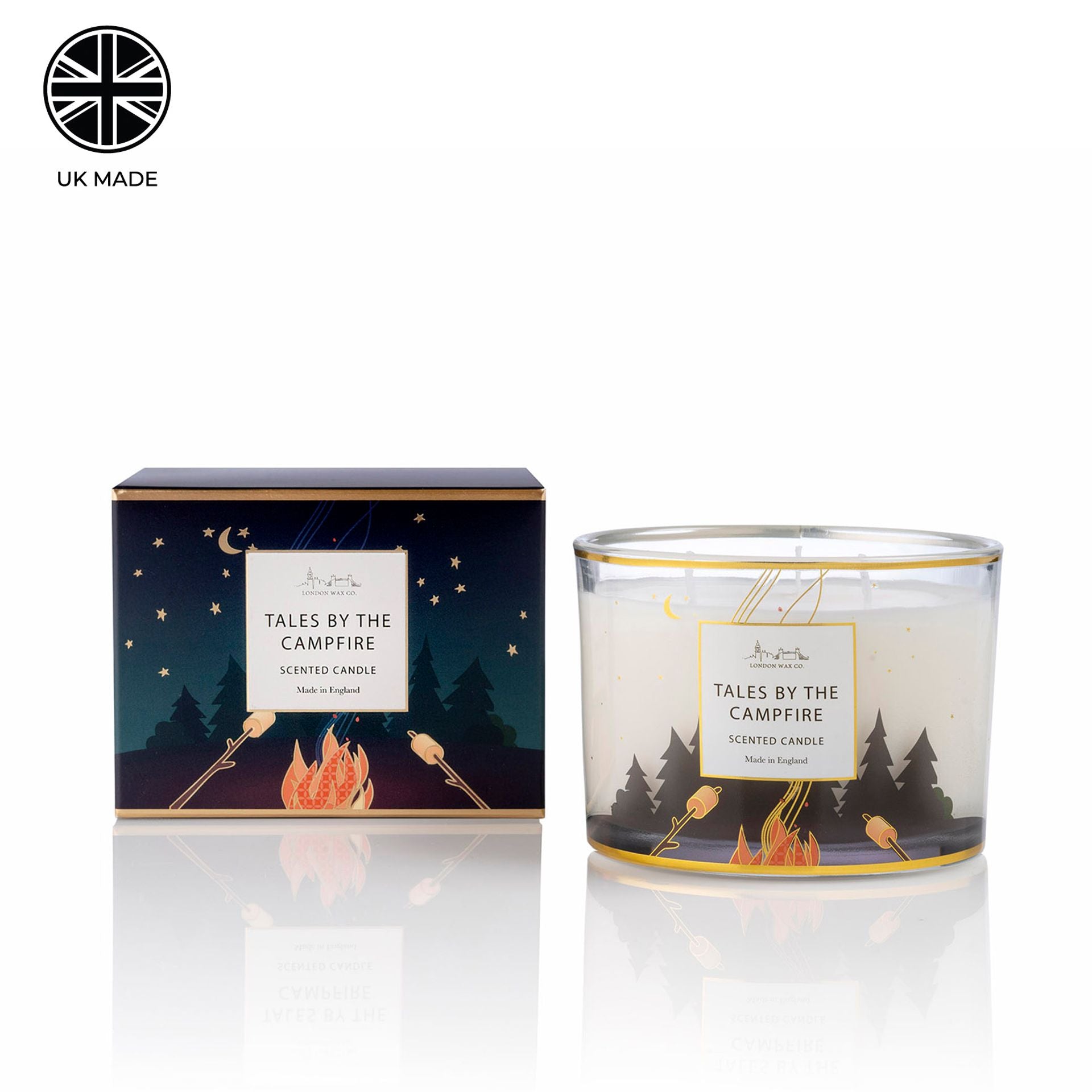 The London Wax Company By The Campfire 3 Wick Candle 369g