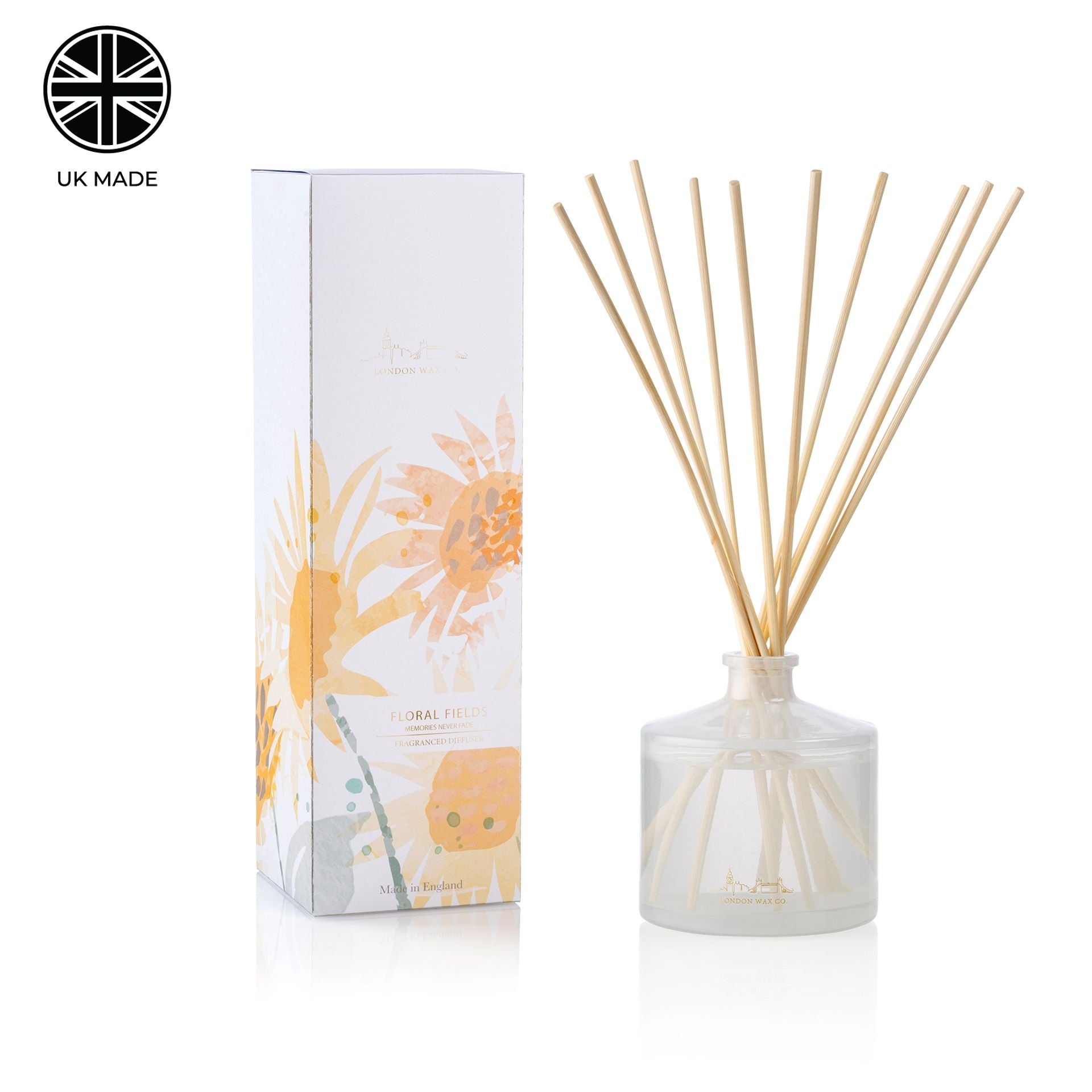 The London Wax Company Floral Fields Diffuser 148ml