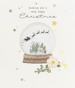 Wishing You a Very Happy Christmas Card - Snowball