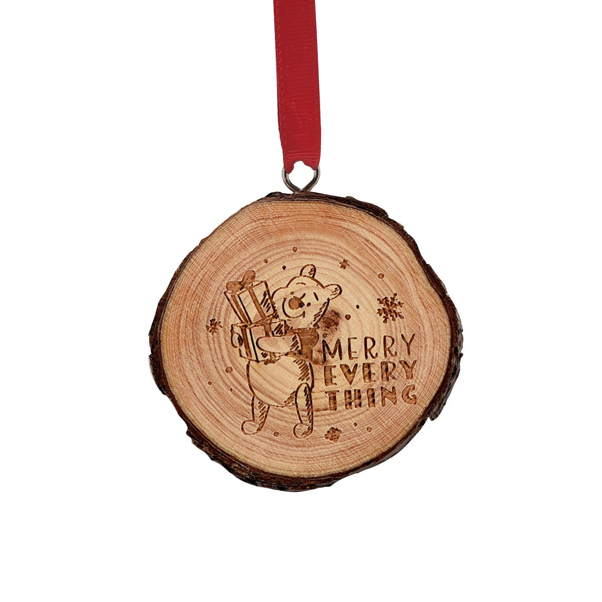 Disney Set of 4 Winnie the Pooh Wooden Decorations