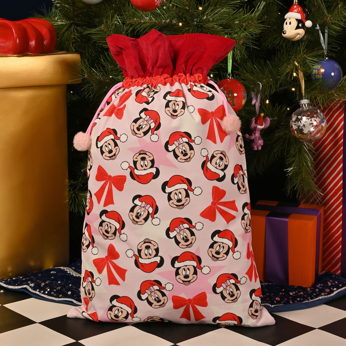 Disney Icon Present Sack - Mickey & Minnie