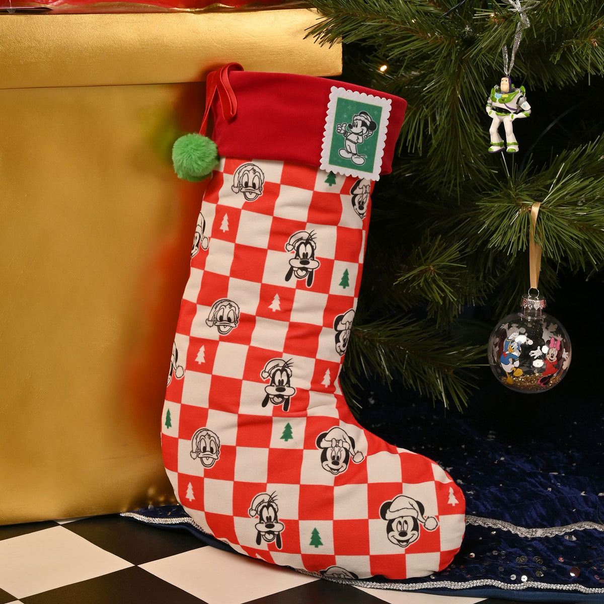 Disney Icon Present Stocking - Mickey & Minnie