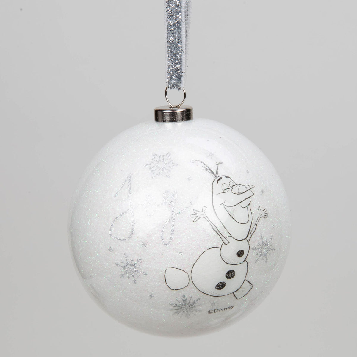 Disney Set of 15 Acrylic Glitter Baubles - Glitter Finish