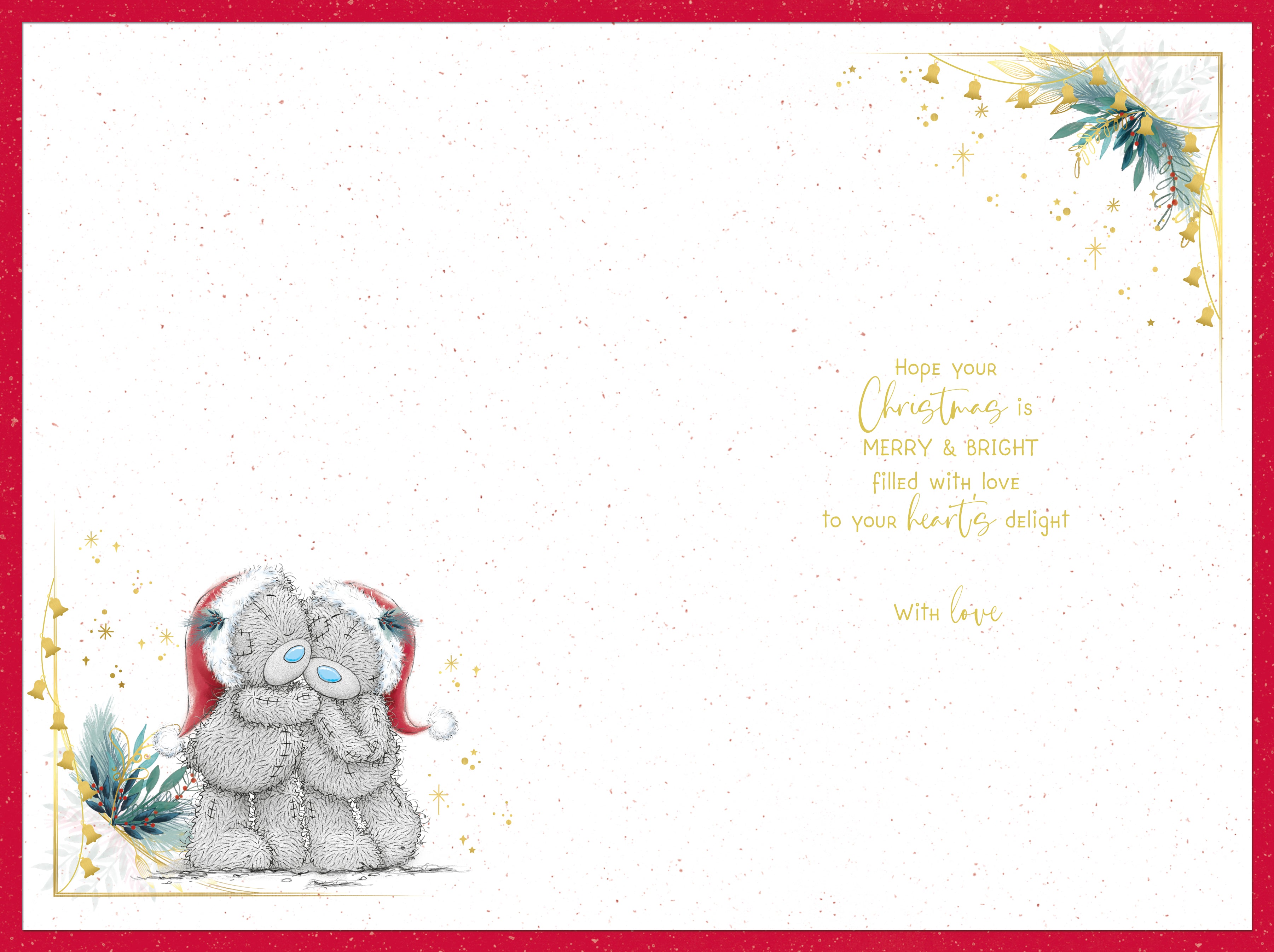 To A Lovely Sister & Brother-in-Law Christmas Card - Bears