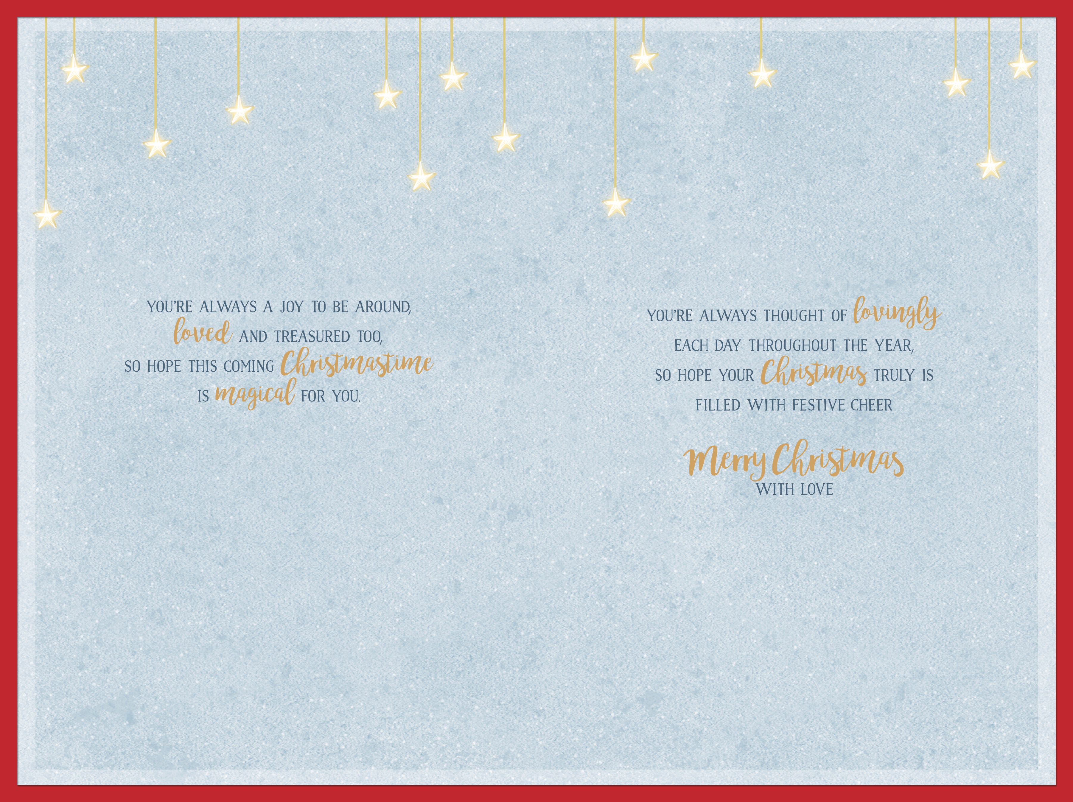 Special Friend Christmas Card - Penguins Stood On Moon