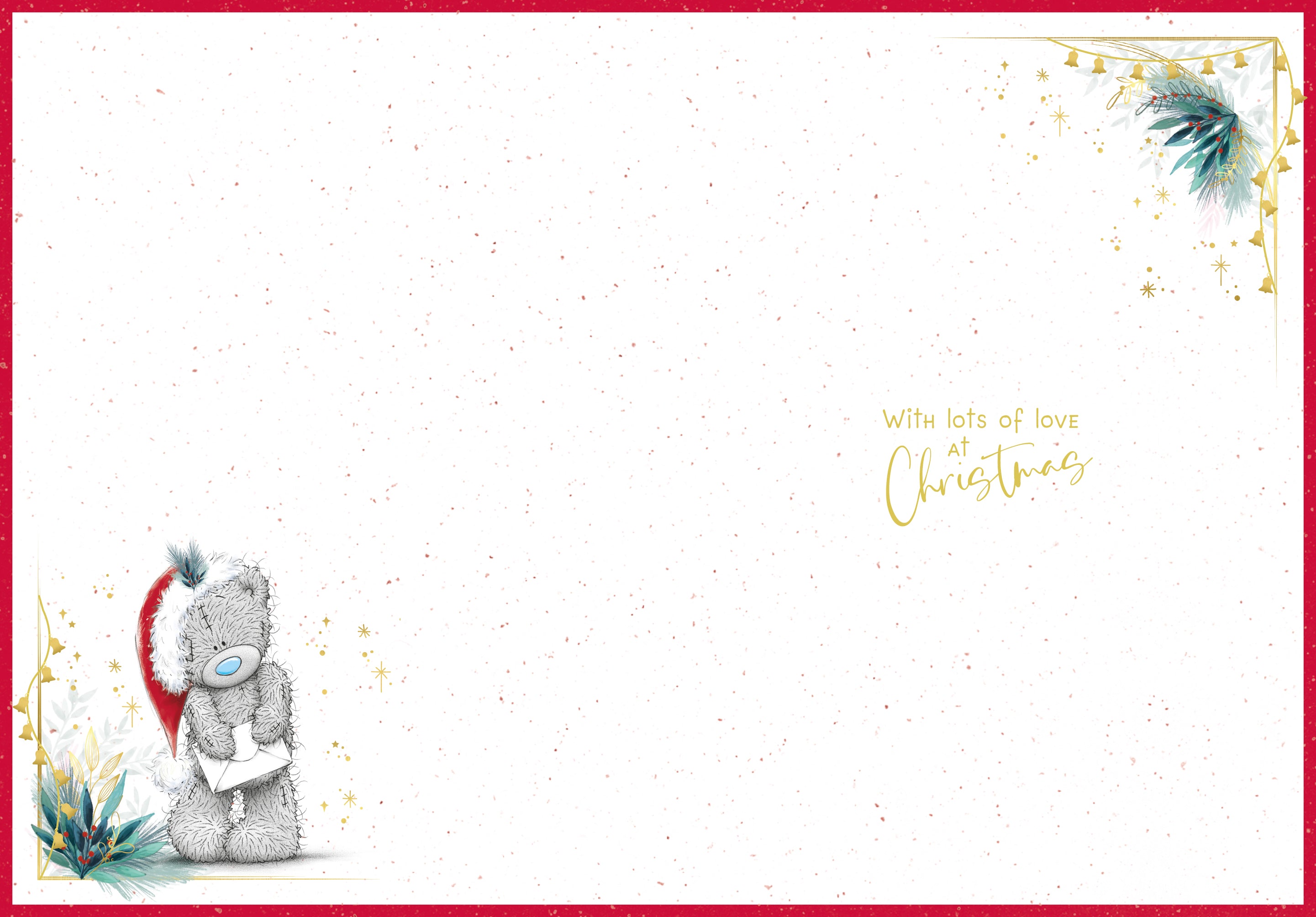 Neighbours Christmas Card - Bear Knocking at Door