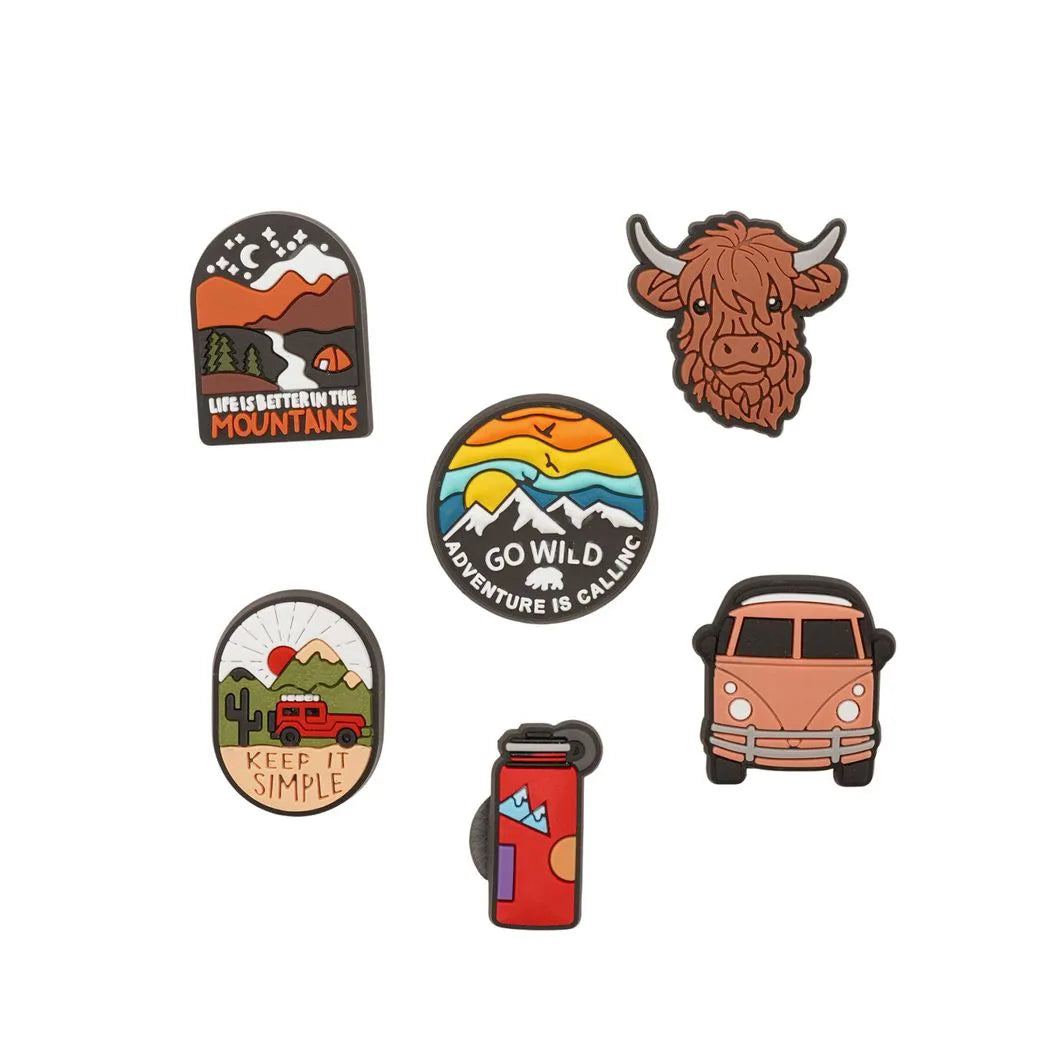 The Feel Good Club 6 Pack of Charms - Great Outdoors