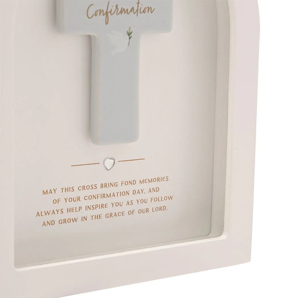 Faith & Hope Framed Plaque - Confirmation