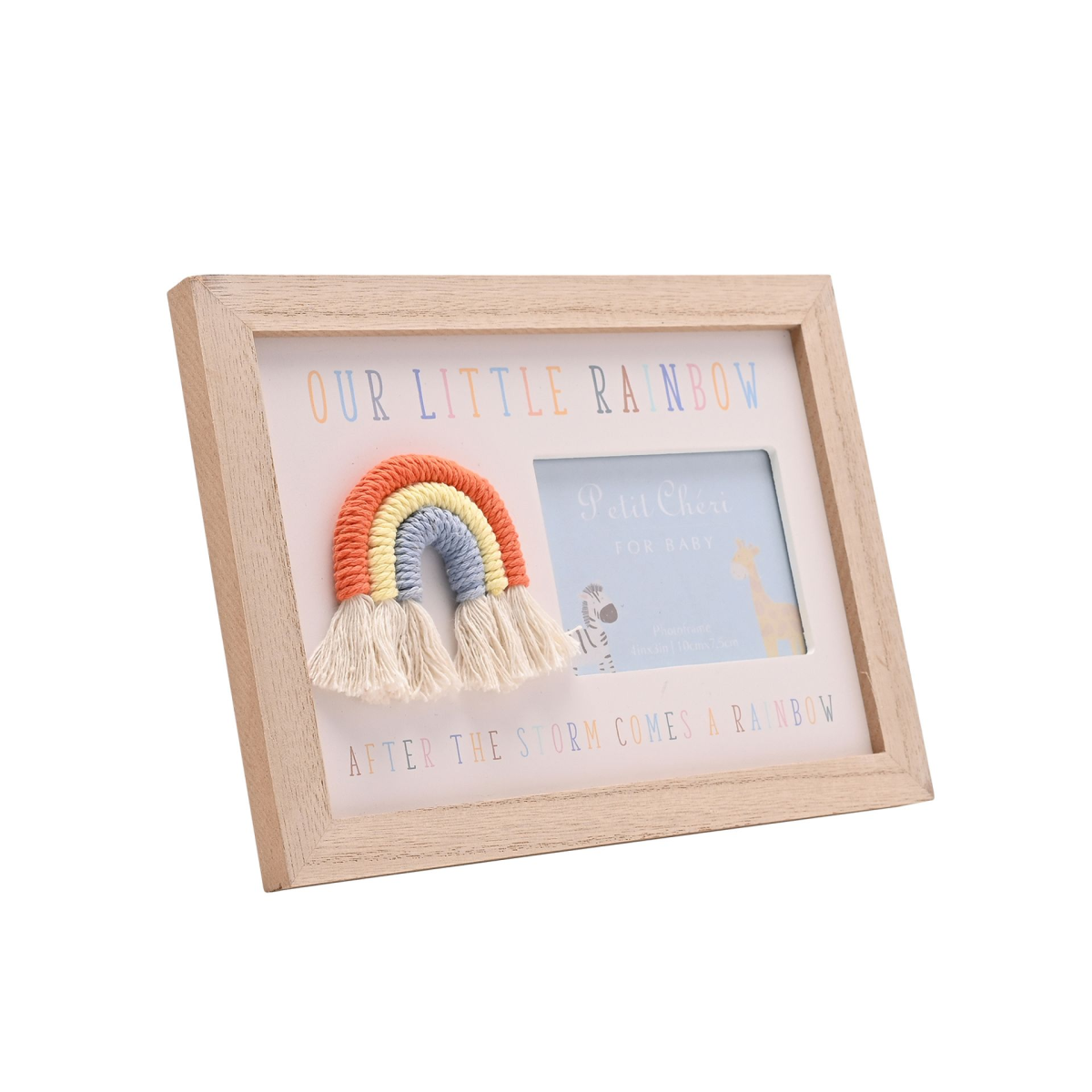 Petit Cheri Baby Scan Frame - Our Little Rainbow