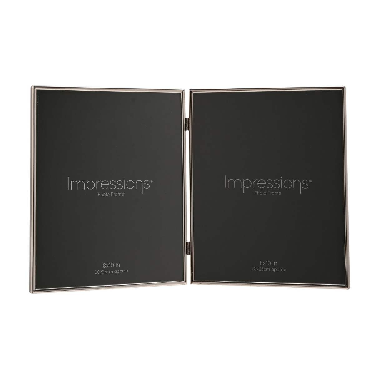 Silverplated Double Photo Frame - 8" x 10"