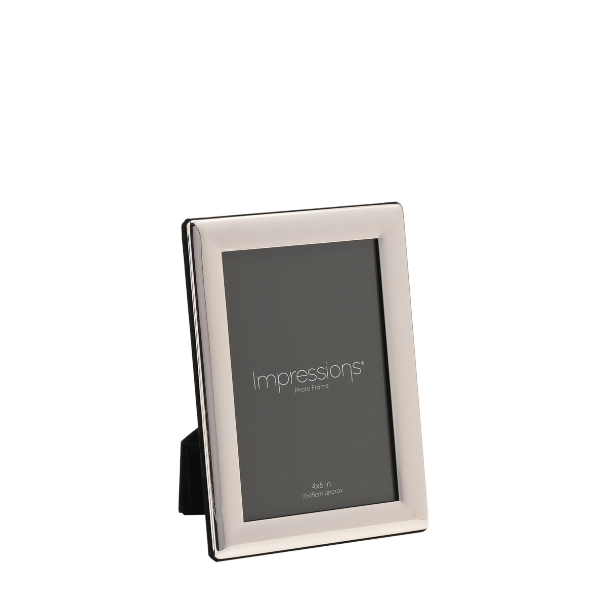Silverplated Photo Frame Curved Edge - 4" x 6"