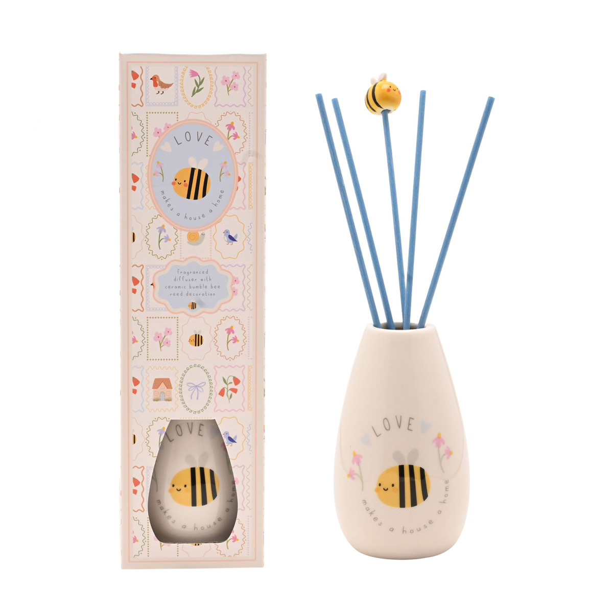 Love Life Ceramic Diffuser - Love Home