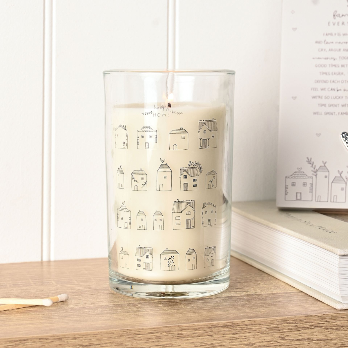 Moments Tall Candle 480g - Home