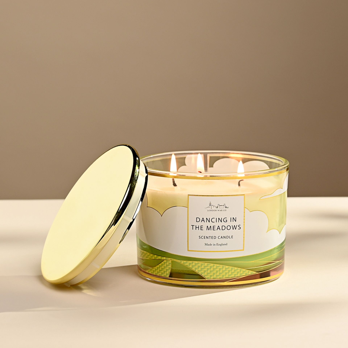 The London Wax Company Dancing In The Meadows 3 Wick Candle 369g