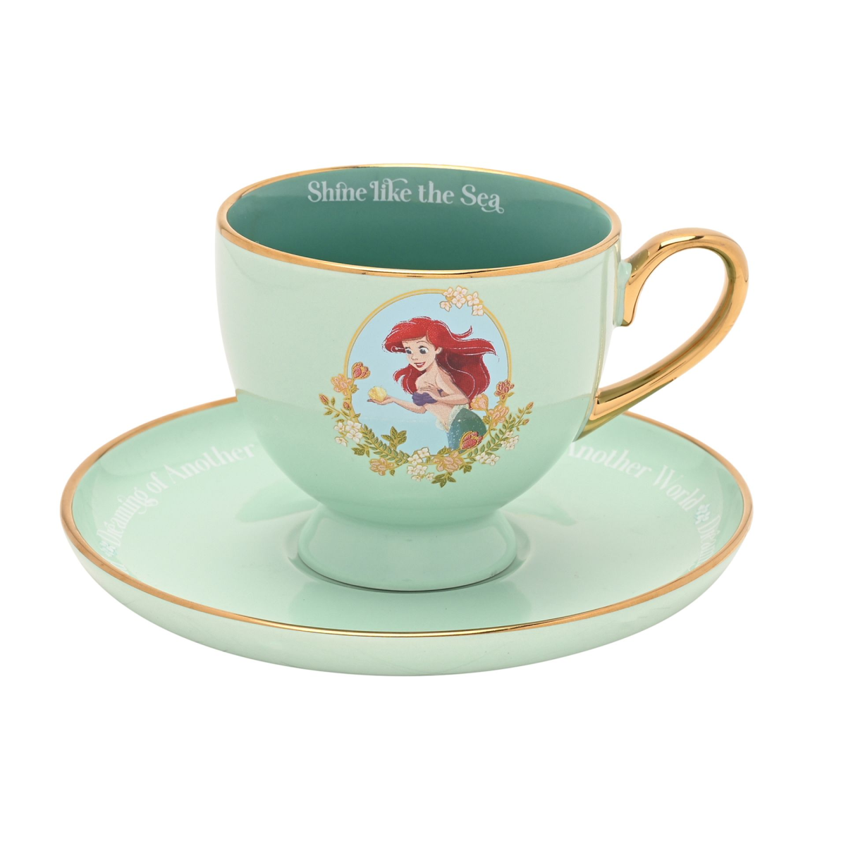 Disney Pastel Princess Tea Cup & Saucer - Ariel