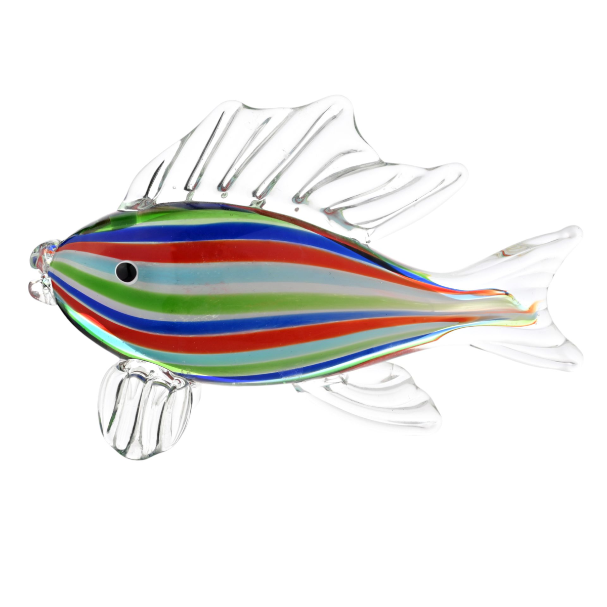 Objets d'art Glass Figurine - Tropical Fish