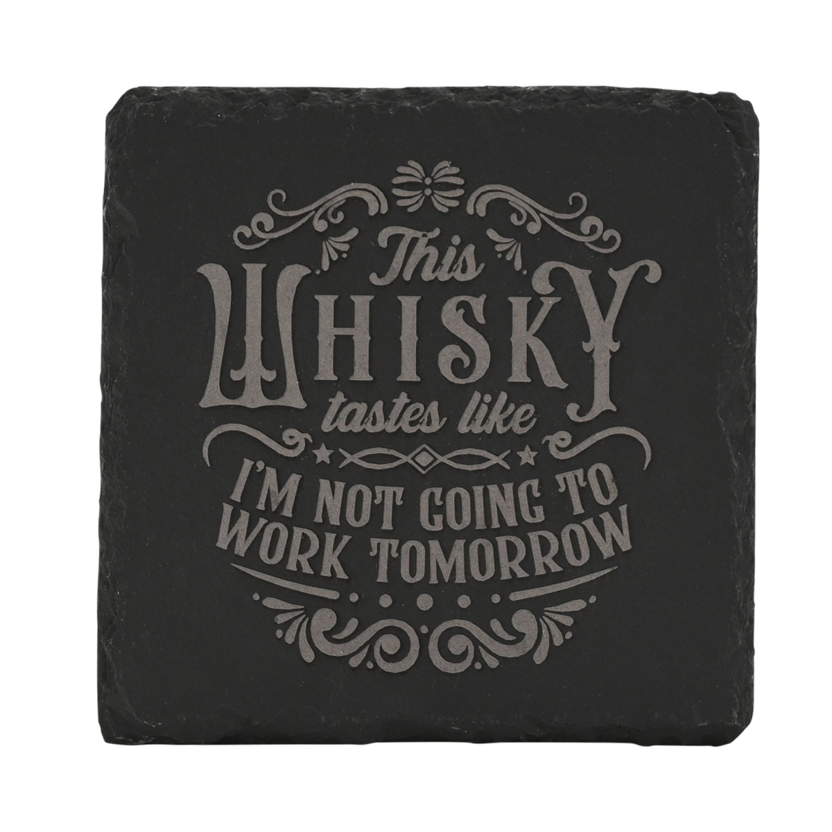 Harvey Makin Legend Slate Coaster - No Work