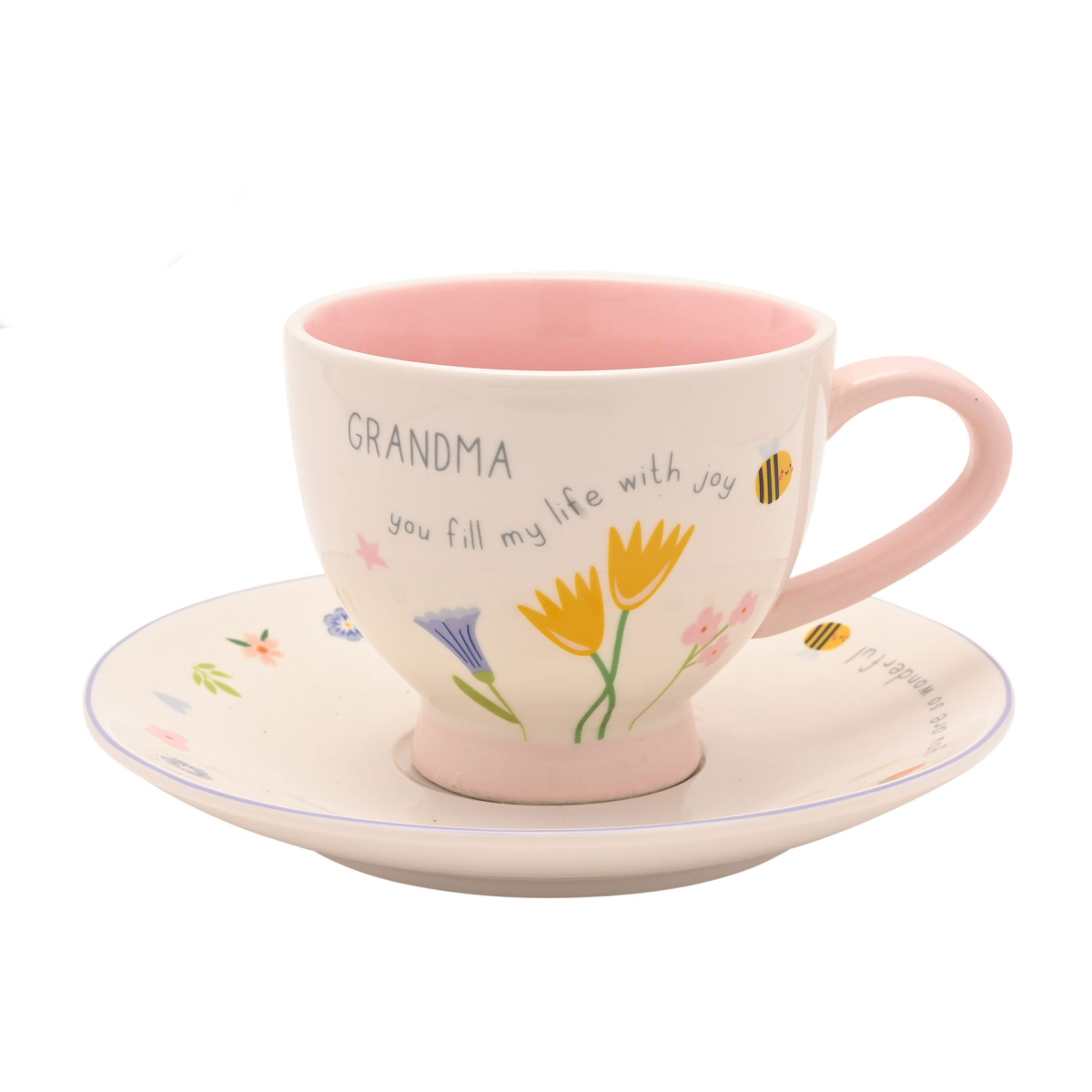 Love Life Cup & Saucer - Grandma